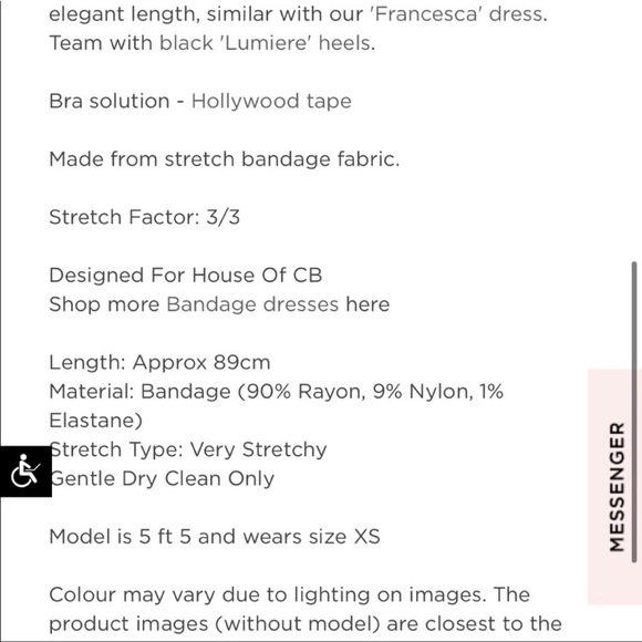 HOUSE OF CB Annika Black Bandage Puff Sleeve Dress - Picture 7 of 9